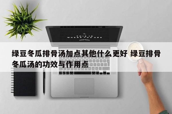 绿豆冬瓜排骨汤加点其他什么更好 绿豆排骨冬瓜汤的功效与作用点