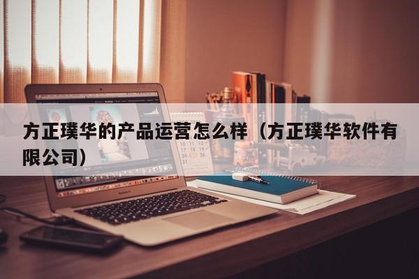 方正璞华的产品运营怎么样（方正璞华软件有限公司）