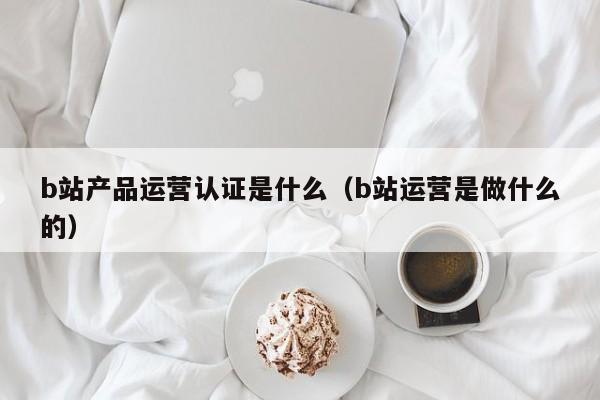 b站产品运营认证是什么（b站运营是做什么的）