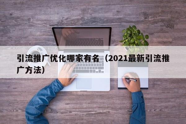 引流推广优化哪家有名（2021最新引流推广方法）