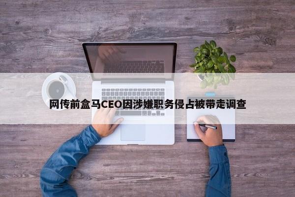 网传前盒马CEO因涉嫌职务侵占被带走调查