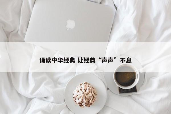 诵读中华经典 让经典“声声”不息