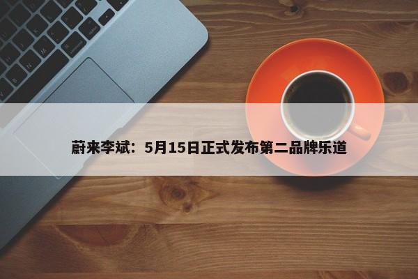 蔚来李斌：5月15日正式发布第二品牌乐道